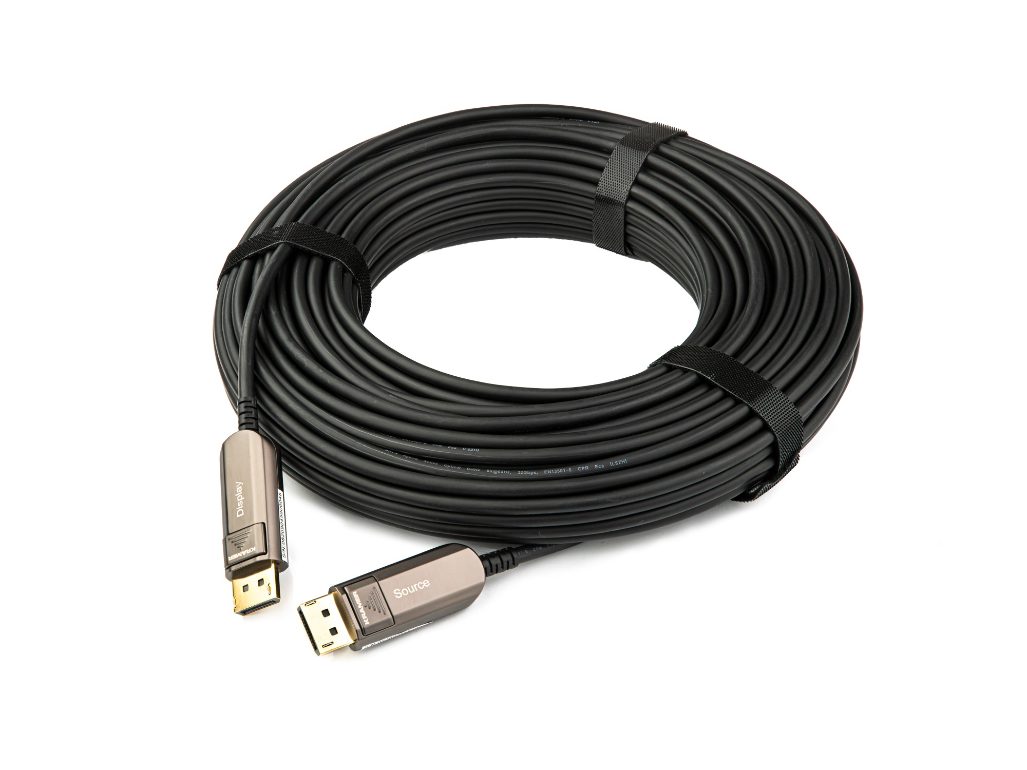 Kramer CLS-AOCDP/UF-328 100m (328ft) Active Optical DisplayPort Cable