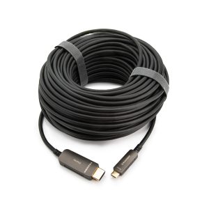 Kramer CLS-AOCU/CH-15 4.6m (15ft) Active Optical 4K USB Type C (M) to HDMI (M) Cable/Low Smoke and Halogen Free