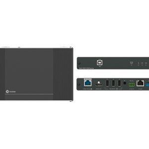 Kramer EXT3-POE-XR-R HDBaseT 3.0 Receiver 4K60 4:4:4 / Bidirectional PoE / HDMI / USB 2.0 / Ethernet / RS232 / IR