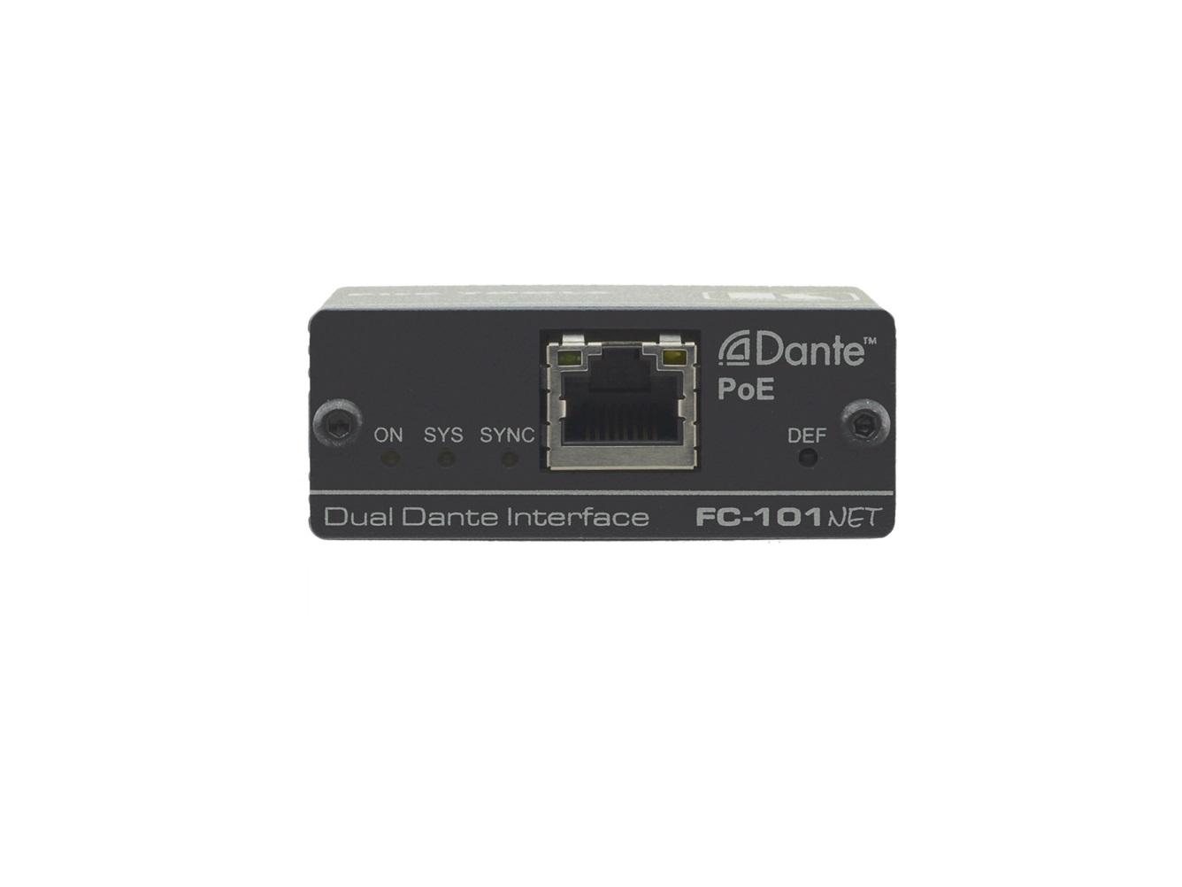 Kramer FC-101NET 2–Channel Dante Decoder and PoE Acceptor - Image 2