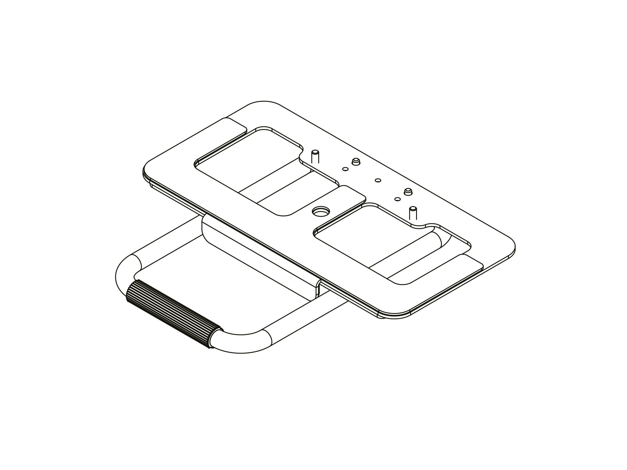Kramer K-BAR Camera/Sound Bar Bracket
