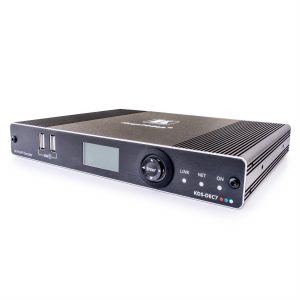 Kramer KDS-DEC7 High-Performance/Highly-Scalable AVoIP Decoder for 4K60 HDR10 over 1G Network