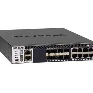 Kramer M4300-8x8F Stackable Managed Switch with 16x10G including 8x10GBASE-T and 8xSFP Plus Layer 3