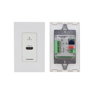 Kramer WP-789T HDBaseT Wall-Plate Transmitter / PoE / HDMI 4K60 4:2:0 / RS-232 / IR