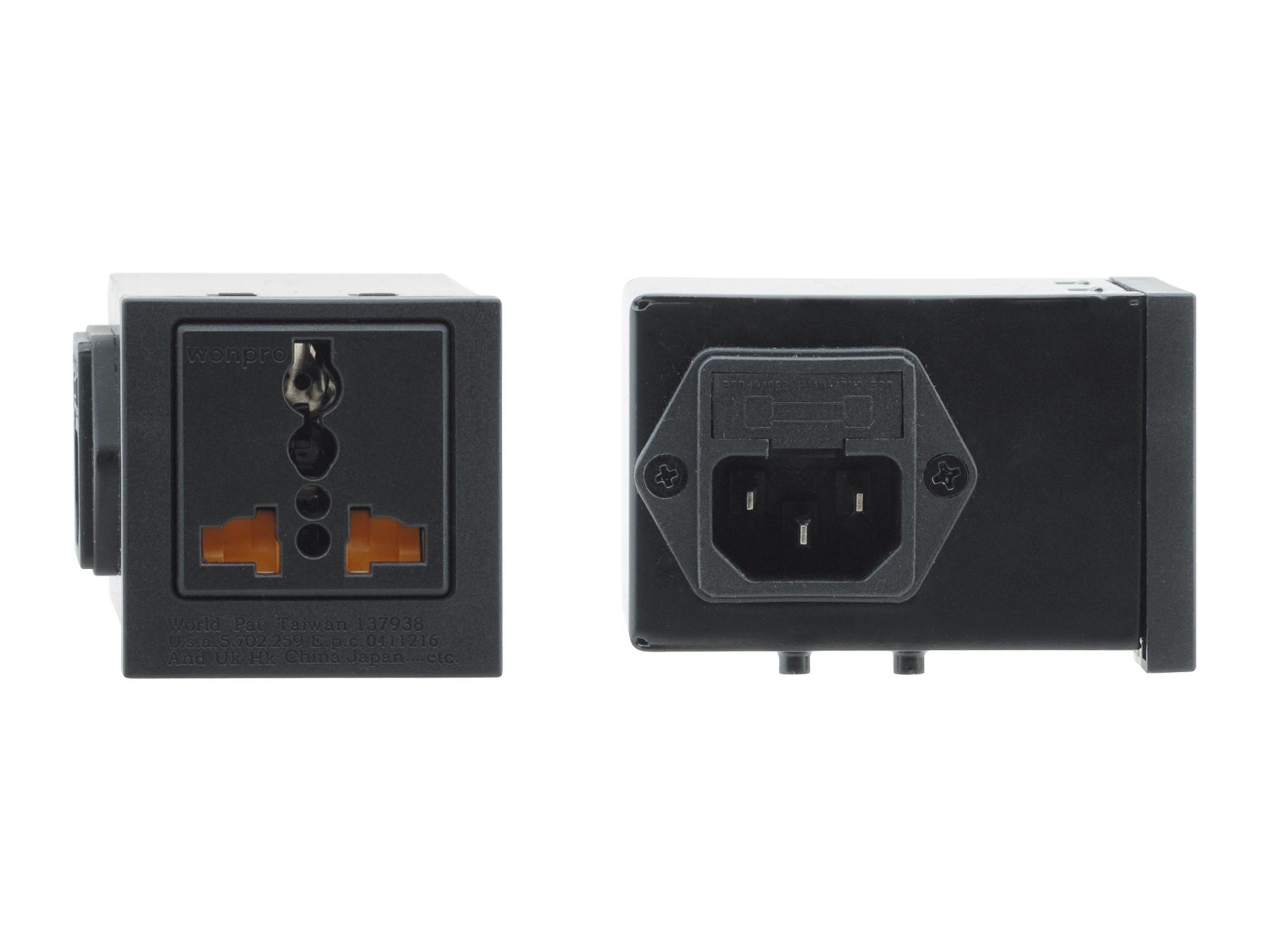 Kramer TS-201U TBUS Power Socket – Universal (For TBUS-201xl)