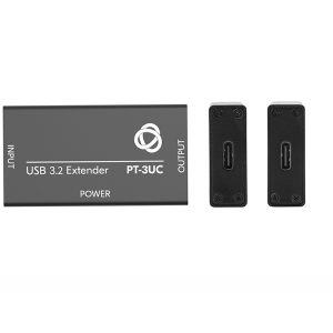Kramer PT-3UC USB-C Full-Feature Extender / USB 3.2 Gen2 10Gbps / 4K60 / Video ALT Mode / 2.5A
