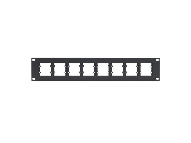 Kramer RK-WP16 19-Inch Rack Adapter for Single and Double Wall Plate Inserts