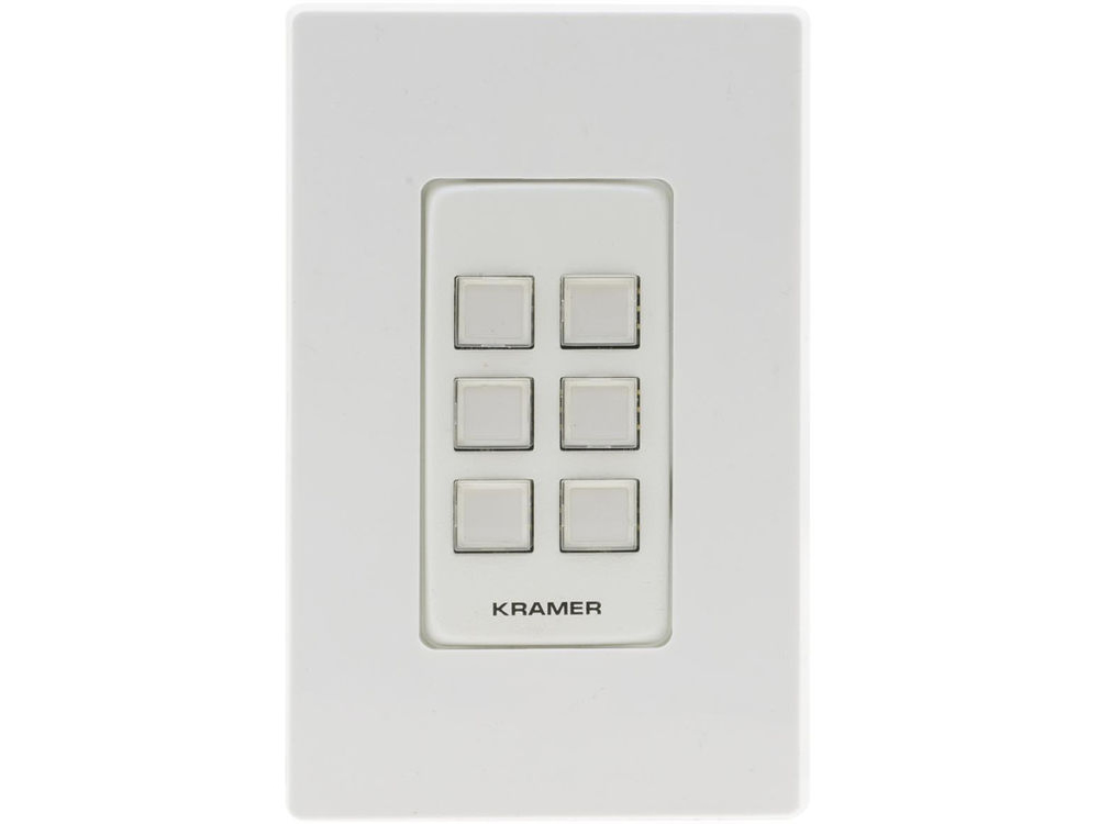 Kramer RC-206 6-Button I/O Control Keypad