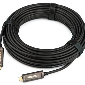 Kramer CP-AOCU31/CC-25 7.6m/25ft USB 3.1 GEN-2 Optical USB-C Cable (Plenum Rate)