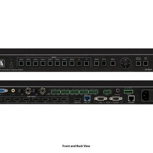 Kramer VP-551X HDBaseT 10-Input HDMI/VGA/Composite 4K60 (4:4:4) Scaler switcher DSP PoE