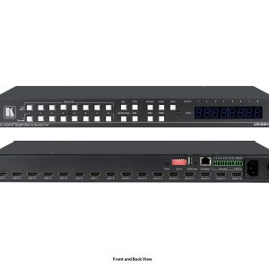 Kramer VS-88H2 8×8 4K HDMI HDR HDCP 2.2 Matrix Switcher with Digital Audio Routing