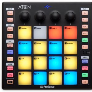 PreSonus ATOM 16-pad USB MIDI Controller/Studio One Artist