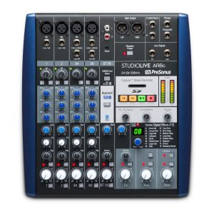 PreSonus StudioLive AR8c 8-channel USB-C Compatible Audio Interface/Analog Mixer/Stereo SD Recorder
