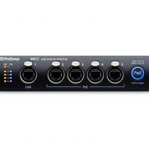 PreSonus SW5E 5-Port AVB Switch with PoE