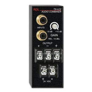 RDL TX-LC2 Unbalanced to Balanced Line Combiner