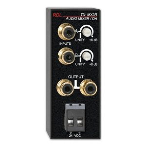 RDL TX-MX2R Audio Mixer/Distribution Amplifier