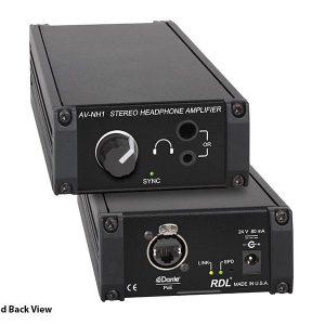 RDL AV-NH1 Network to Stereo Headphone Amplifier