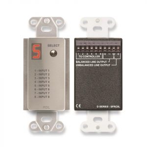 RDL DS-SFRC8L Audio Selector for SourceFlex Distributed Audio System