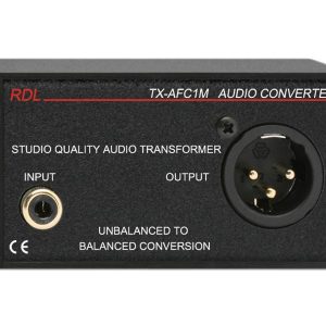 RDL TX-AFC1M Audio Transformer/XLR Phono