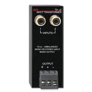 RDL TX-J2 Unbalanced Input Transformer