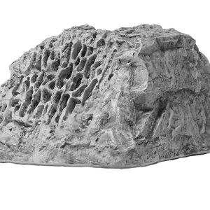 Rockustics OneSub-G 8in On-Ground Rock Subwoofer/32-100Hz/Gray