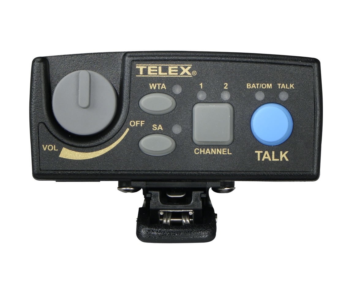 RTS TR-80N-FDR5 UHF base station 2ch band FD, 5F headset