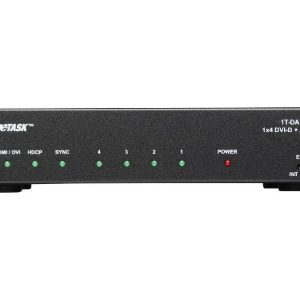 TV One 1T-DA-564 1×4 DVI-D with Analog Stereo and SPDIF Audio Distribution Amplifier