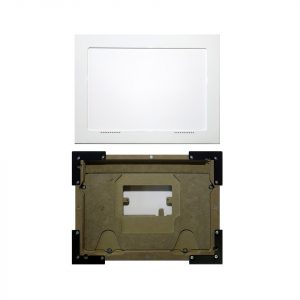 Wall-Smart 007-1-850-WH Retrofit Mount for C4-T4IW10 (White)