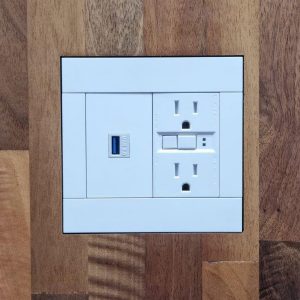 Wall-Smart 012-1-786 Solid Board Mount for Crestron Horizon HZA-PWR 2 Gang