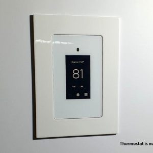 Wall-Smart 028-1-392-WH Retrofit Mount for Savant Thermostat CLI-W200/White