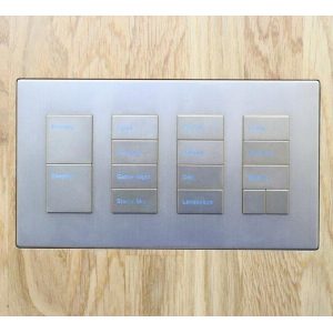 Wall-Smart 028-1-911 Solid Surface Mount Savant Ascend WFB-4Gang