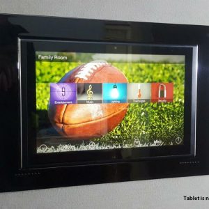 Wall-Smart 10-01-776-BL Retrofit Mount for URC TKP-9600/Black