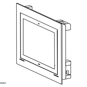 Wall-Smart 10-01-776-WO Retrofit Mount for URC TKP-9600/Unpainted