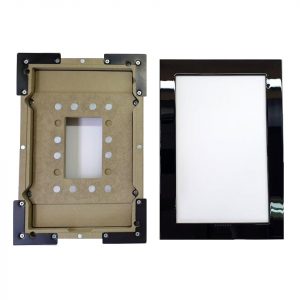 Wall-Smart 012-1-835-BL Retrofit Mount for TSW-1070 / TSS-1070 (Black)