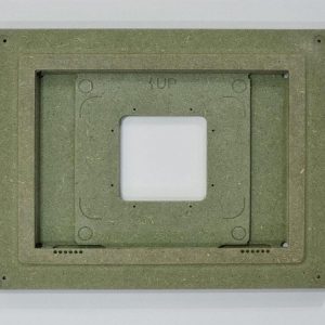 Wall-Smart 032-1-840 New Construction Mount for URC TKP-8600 with Grills (Unpainted)