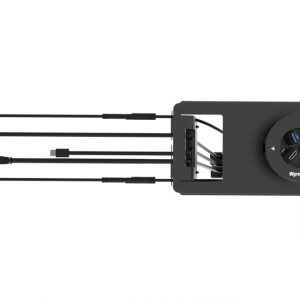 WyreStorm IDB-300-BTN USB-C / HDMI / USB 3.0 In-Desk Switch Box 60W PD Ethernet Passthrough Retractable