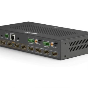 WyreStorm MX-0404-SCL 4×4 4K60 HDMI Matrix Switcher / Seamless Switching / Audio De-embed / Downscale