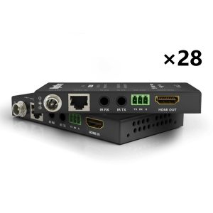 WyreStorm EX-70-G2 Case Qty (28) HDBaseT 4K UHD Extender Set 35m/115ft HDCP 2.2 2-way PoH CEC/IR/RS-232