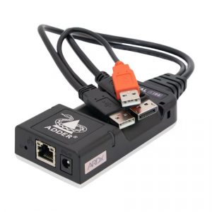 Adder ALPR110T-DP DisplayPort KVM Transmitter / 1920x1080@60Hz 4:4:4 / USB2.0 HID / Stereo Audio / AES-256