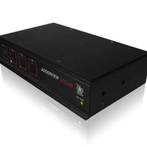 Adder AVSD1004-US 4-Port Secure USB DVI-I EAL2/KVM Switch