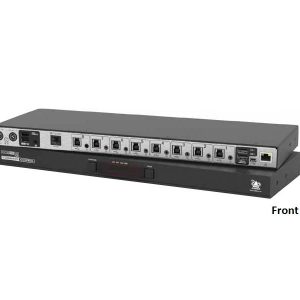 Adder CCS-PRO8-US Seamless KVM Switcher 8 Computers / Free-Flow Mouse Switching / Audio Mixing