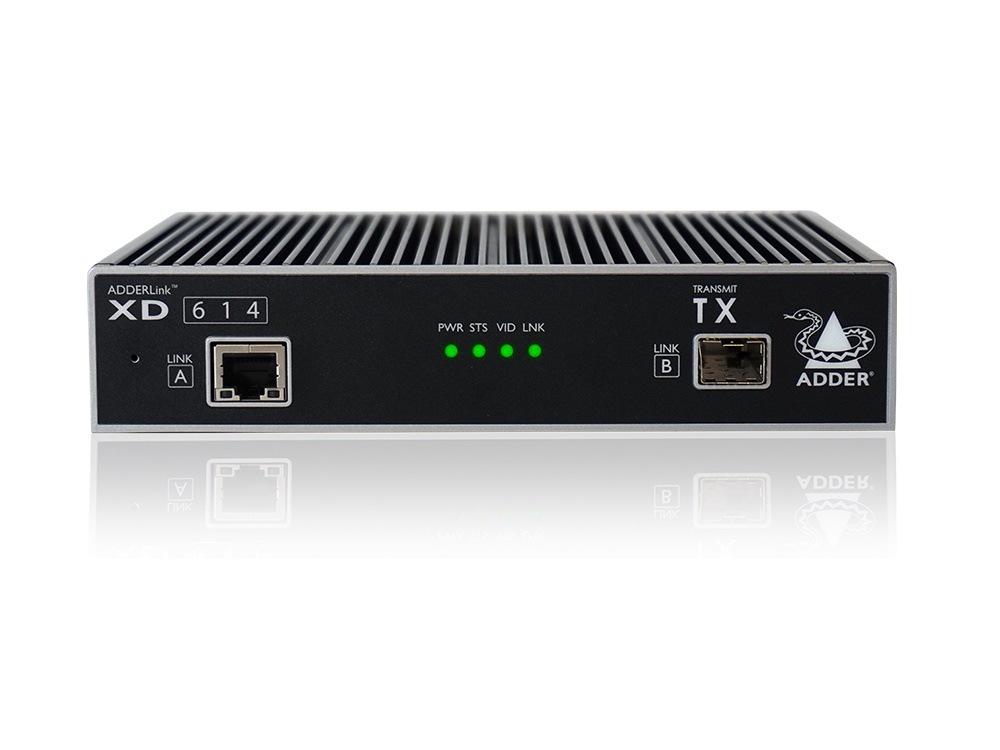 Adder XD614P-DP-US High-Resolution Quad-Head KVM Extender (High Definition Video/USB2.0/Audio) - Image 7
