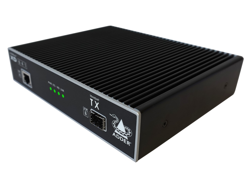 Adder XD641P-DP-US High-Resolution Single-Head KVM Extender (Ultra High-Definition 4K60 Video/USB2.0/Audio)