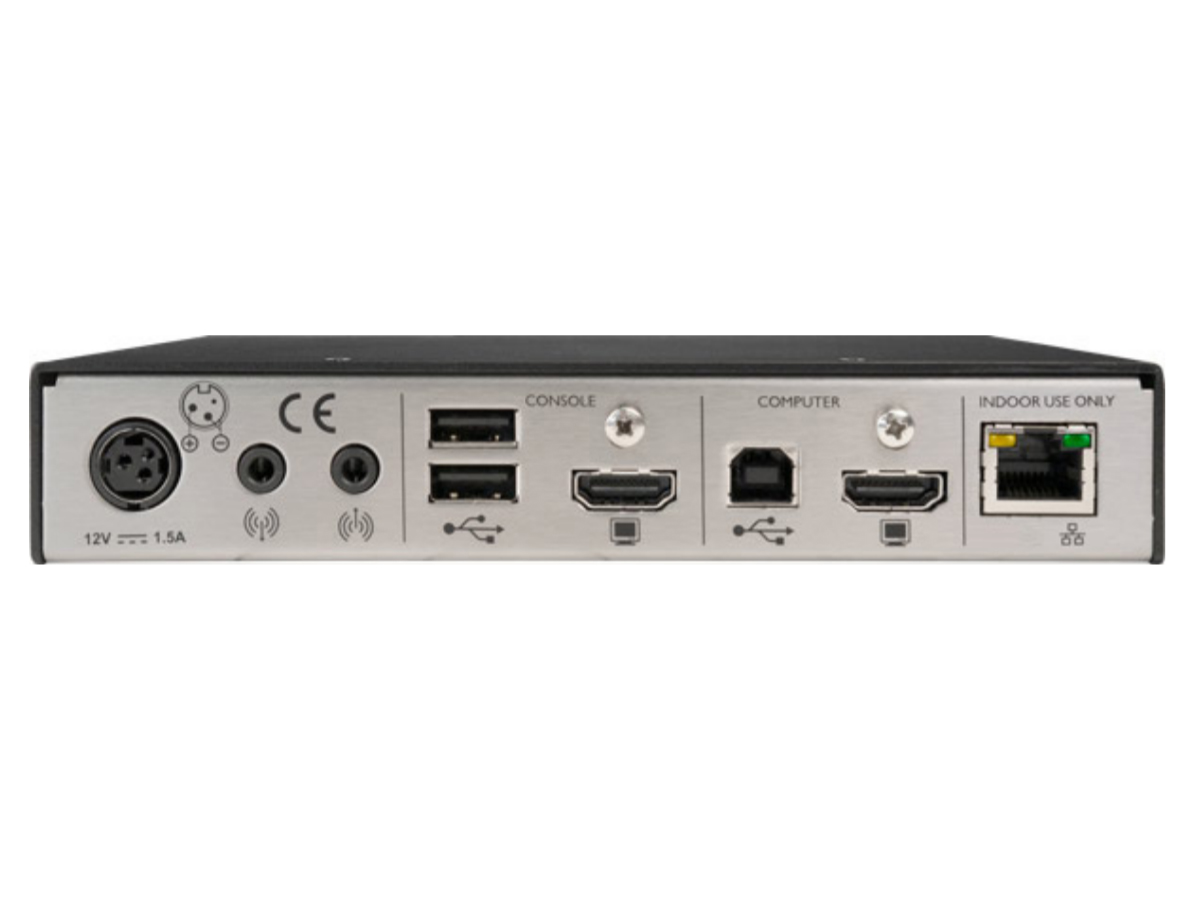 Adder XDIP-RED Single Link HDMI and USB KVM Extender over IP with Red Power Cable - Image 3
