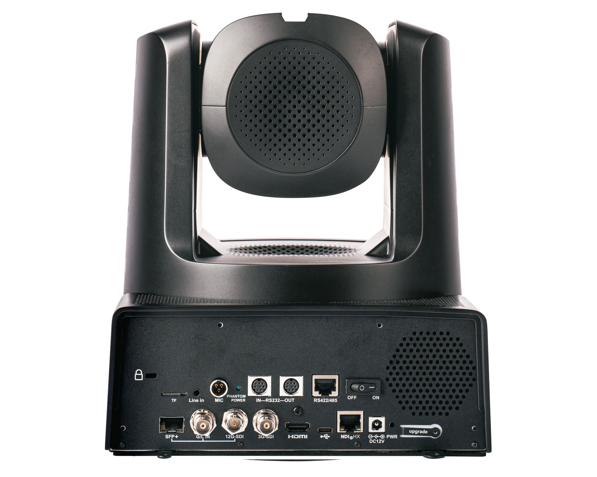 Aida PTZ4K12G-FNDI-X30W 4K NDI|HX3, 12G-SDI & SFP+ Auto-Tracking Broadcast/Conference PTZ Camera with 30x Optical Zoom (White) - Image 4