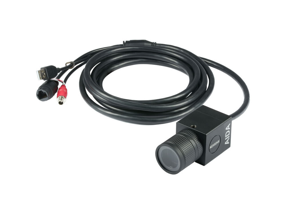 Aida HD-NDI-VF Full HD NDI HX/IP Streaming Weatherproof POV Camera with 2.8-12mm Varifocal Lens