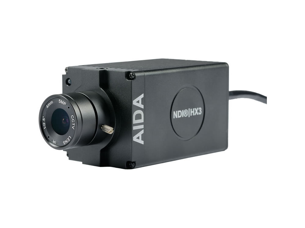 Aida HD-NDI3-120 FHD 120fps NDI|HX3 POV Camera