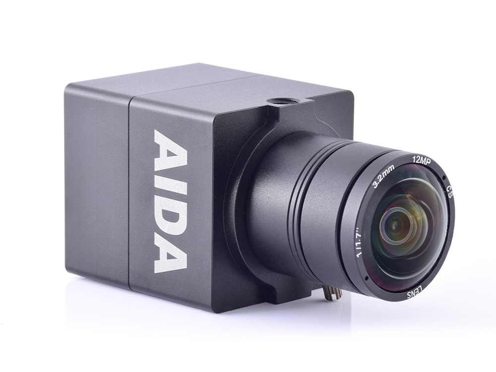 Aida UHD-100A UHD 4K/30 HDMI 1.4 EFP/POV Camera with TRS Stereo Audio Input