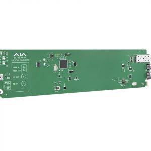 AJA OG-FiDO-TR-12G openGear 12G-SDI/LC Single Mode LC Fiber Transceiver