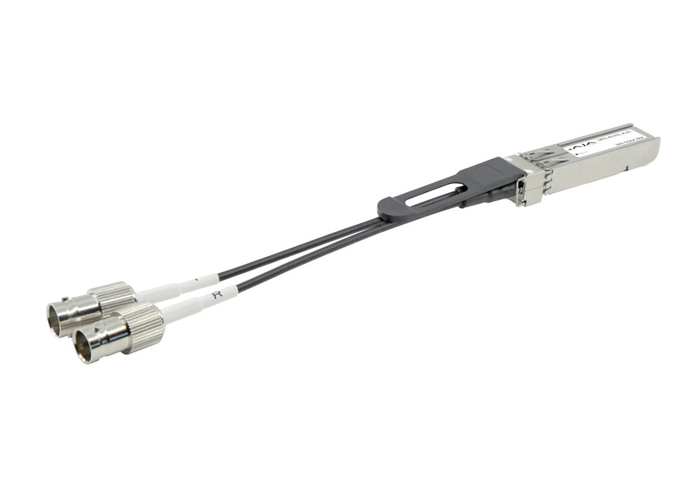 AJA BNC-TR-12G Dual BNC 12G-SDI Coax Transceiver SFP / 64-Channel Dante Conversion